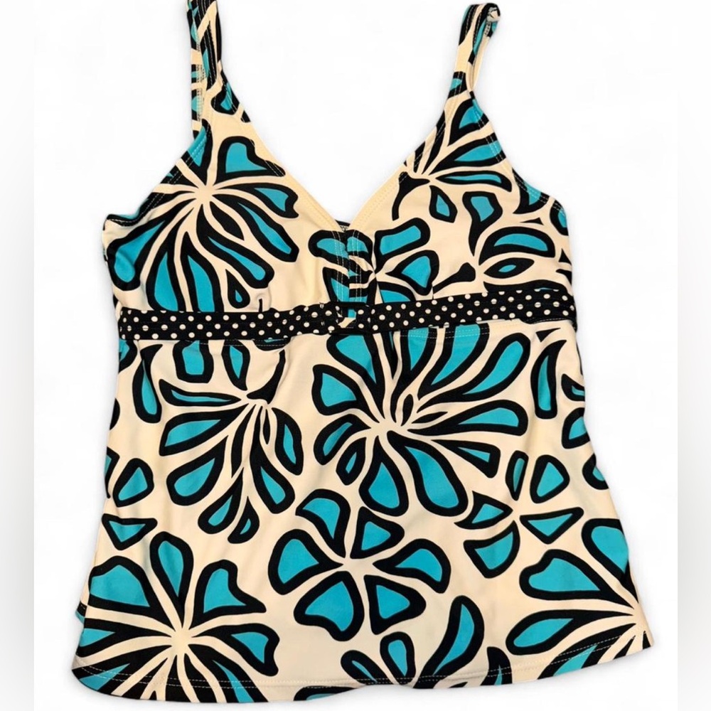 Y2K Women's Floral Print Tankini size 12